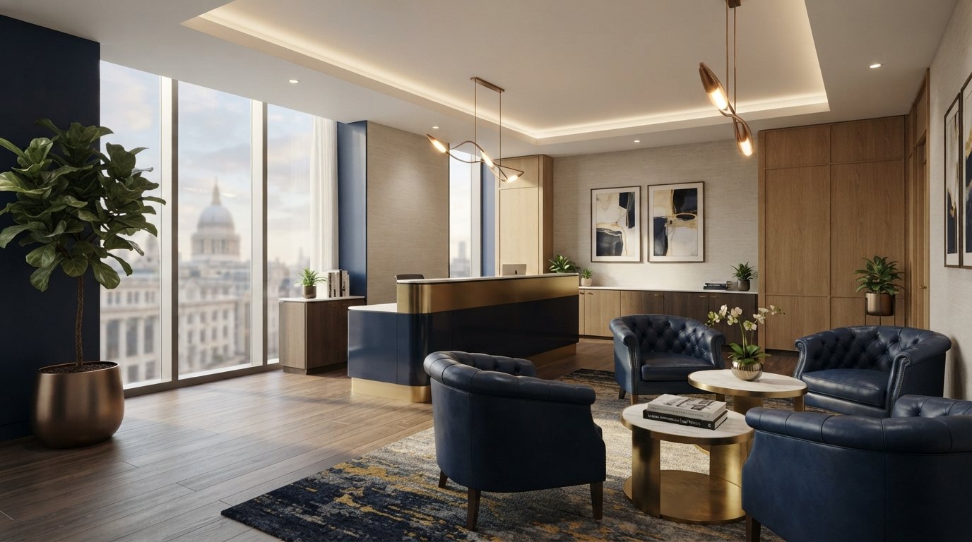 Consultation room at ZAM Law Associates